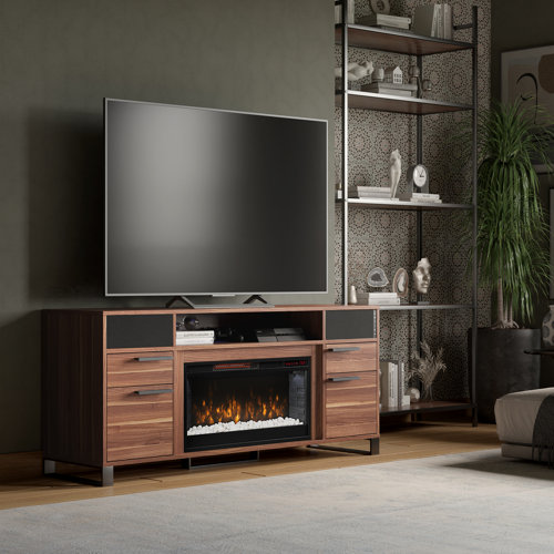 Latitude Run® TV Stand for TVs up to 65" with Electric Fireplace